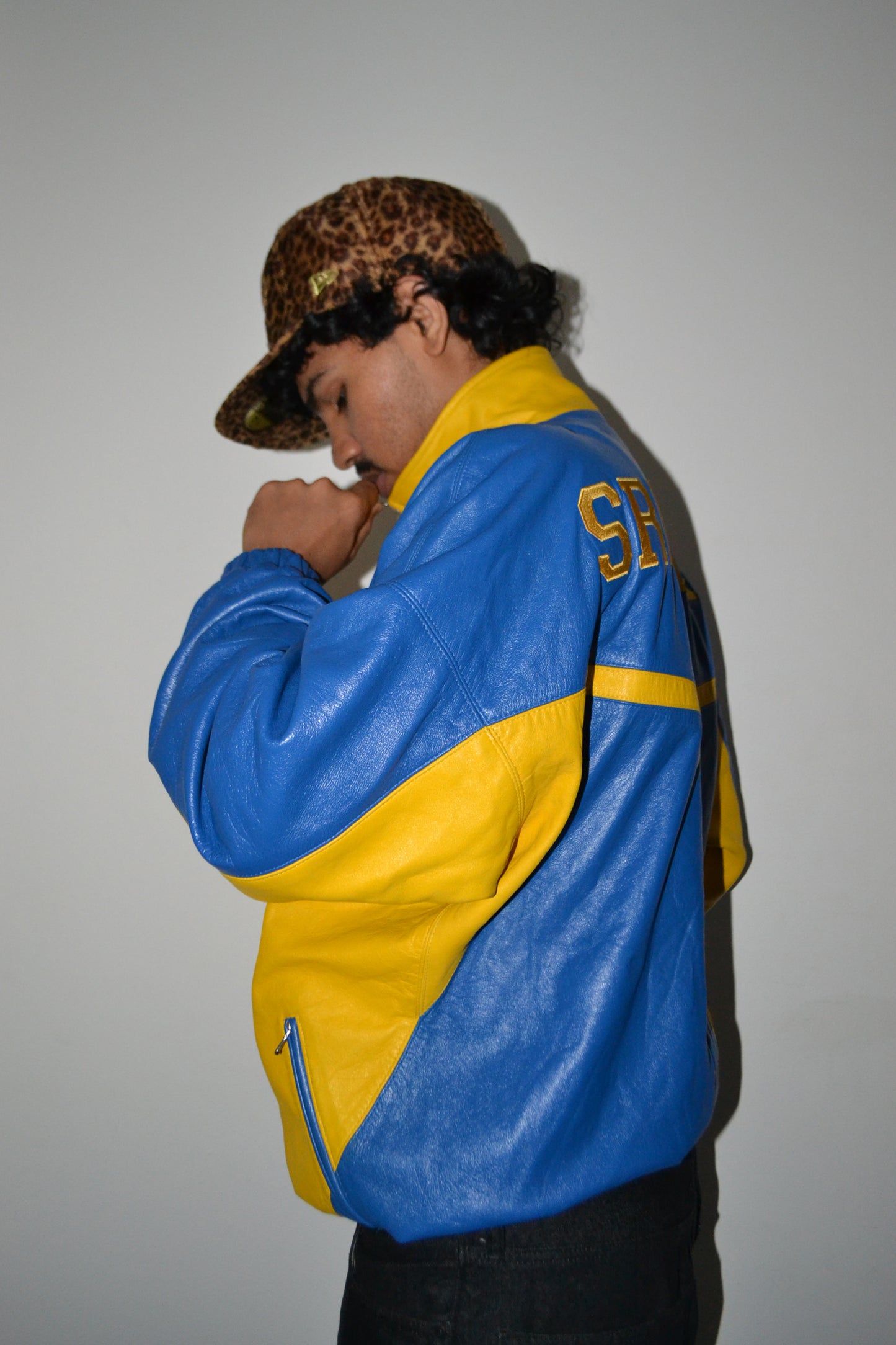 Sri Lanka Yaya Leather Track Jacket
