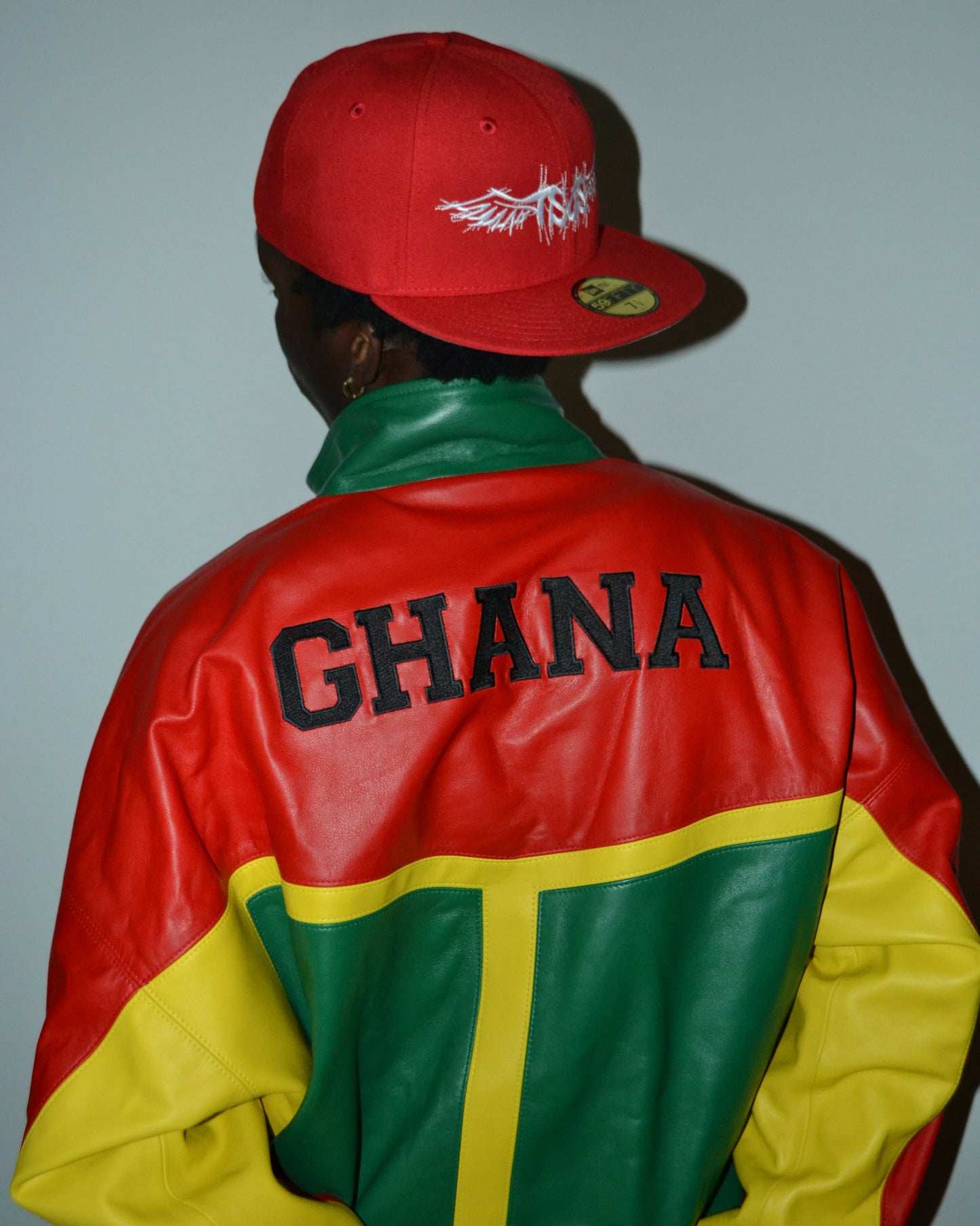 Ghana Yaya Leather Track Jacket