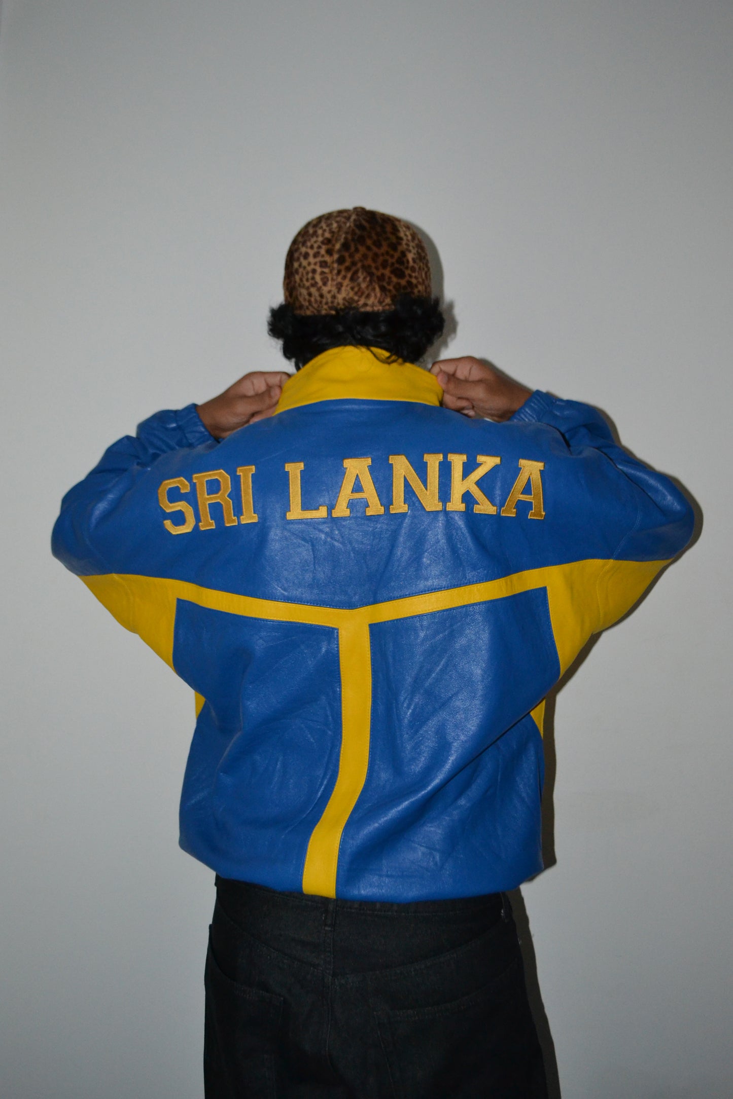 Sri Lanka Yaya Leather Track Jacket
